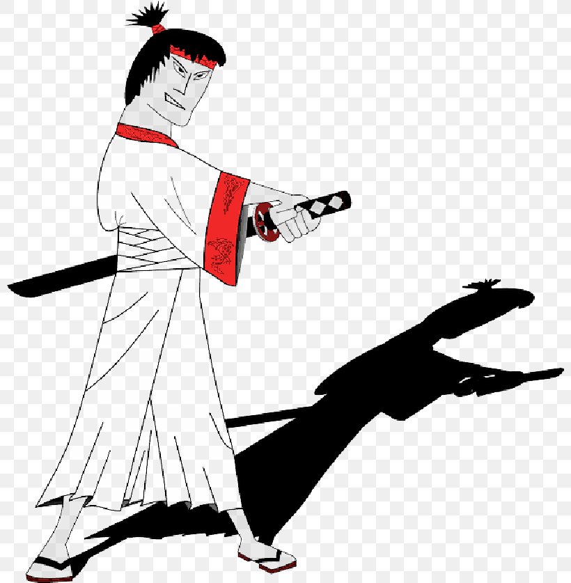 Clip Art Samurai Illustration, PNG, 800x837px, Samurai, Art, Cartoon, Costume, Drawing Download Free