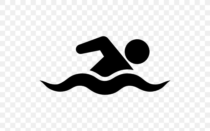 Swimming Pool Sport, PNG, 512x512px, Swimming, Black, Black And White, Brand, Diving Download Free