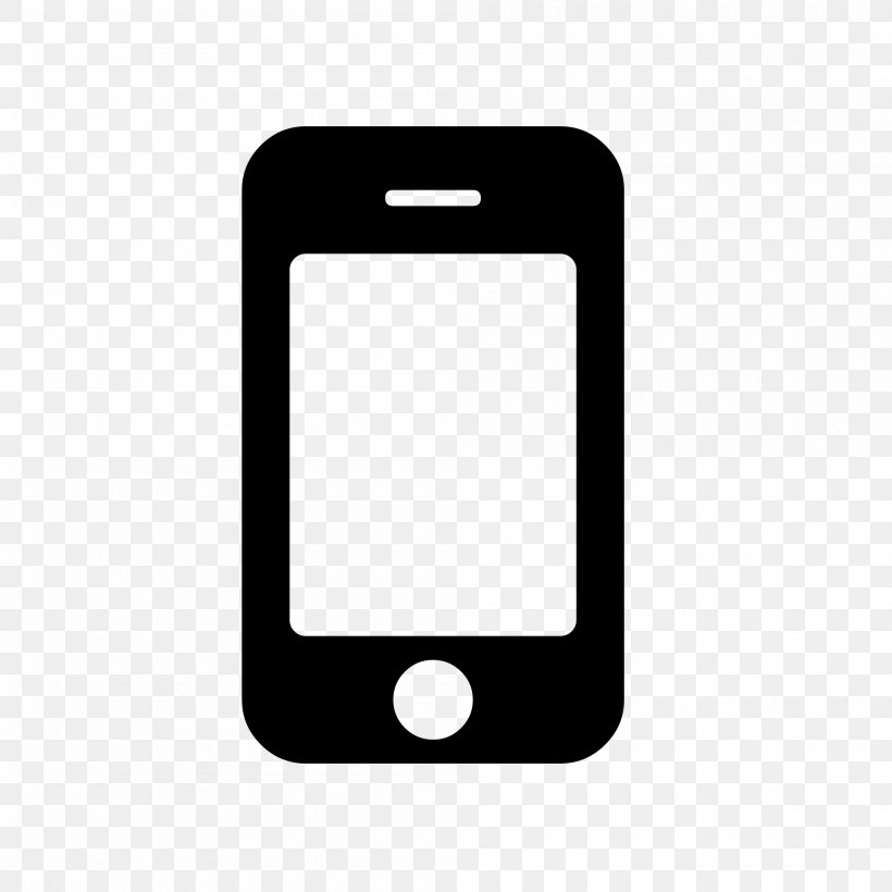 IPhone Responsive Web Design Font Awesome Handheld Devices, PNG, 2000x2000px, Iphone, Black, Communication Device, Email, Font Awesome Download Free