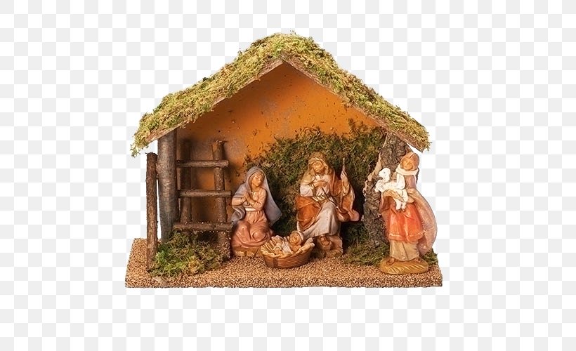 Nativity Scene Manger Christmas Day Willow Tree Figurine Png