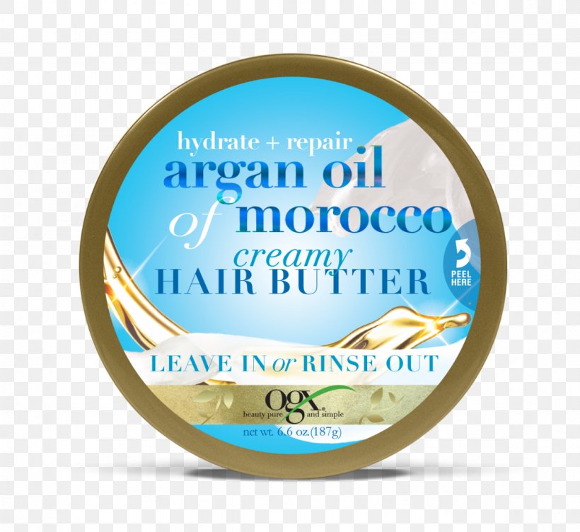 OGX Hydrate + Repair Argan Oil Of Morocco Creamy Hair Butter Moroccan Cuisine OGX Hydrate + Repair Argan Oil Of Morocco Creamy Hair Butter, PNG, 1177x1080px, Cream, Africanamerican Hair, Argan Oil, Brand, Capelli Download Free