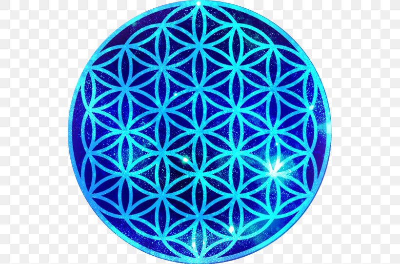 Overlapping Circles Grid Sacred Geometry Stencil Symbol, PNG, 541x541px, Overlapping Circles Grid, Area, Art, Blue, Color Download Free