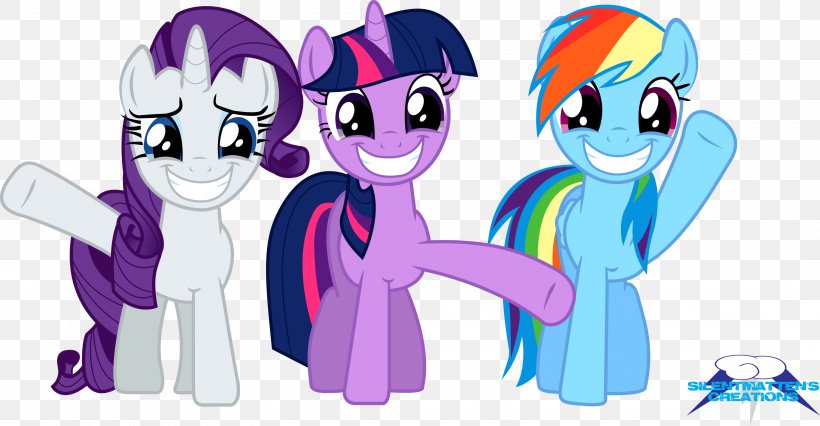 Pony Twilight Sparkle Pinkie Pie Rainbow Dash Applejack, PNG, 3107x1616px, Watercolor, Cartoon, Flower, Frame, Heart Download Free