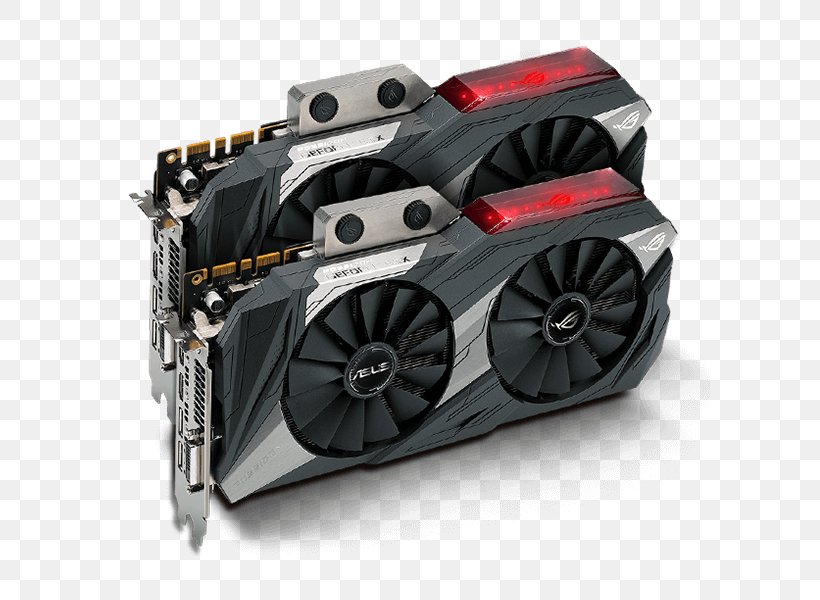 Graphics Cards & Video Adapters NVIDIA GeForce GTX 1080 Ti 英伟达精视GTX Republic Of Gamers, PNG, 600x600px, Graphics Cards Video Adapters, Asus, Computer Component, Computer Cooling, Evga Corporation Download Free