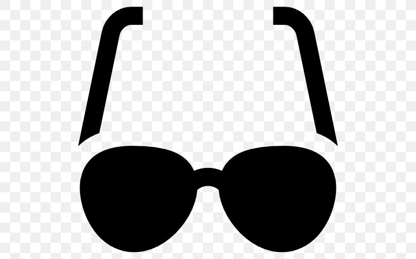 Sunglasses Clip Art, PNG, 512x512px, Sunglasses, Black, Black And White, Brand, Clothing Accessories Download Free