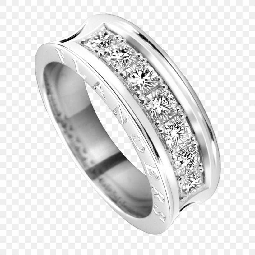 Wedding Ring Silver Platinum, PNG, 1000x1000px, Ring, Body Jewellery, Body Jewelry, Diamond, Jewellery Download Free