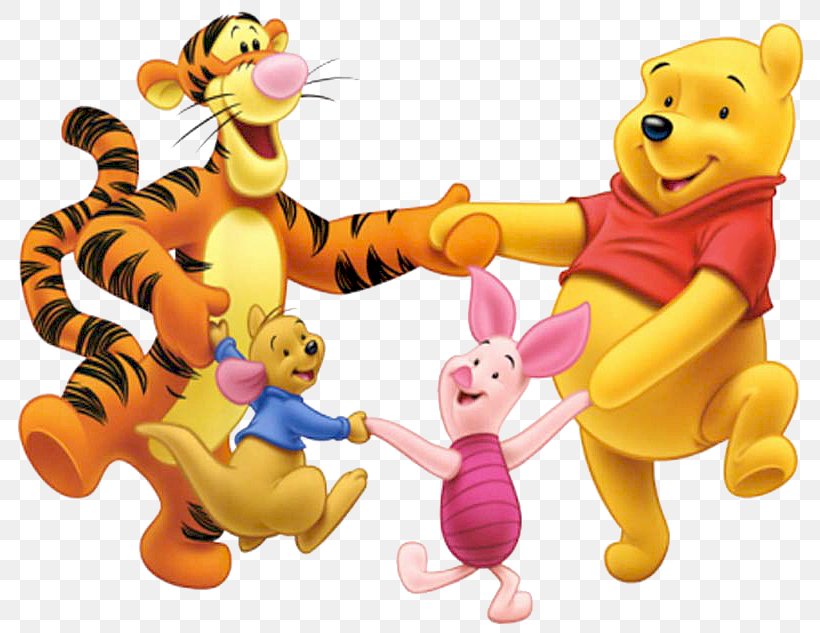 Winnie-the-Pooh Piglet Tigger Hundred Acre Wood Pooh And Friends, PNG ...