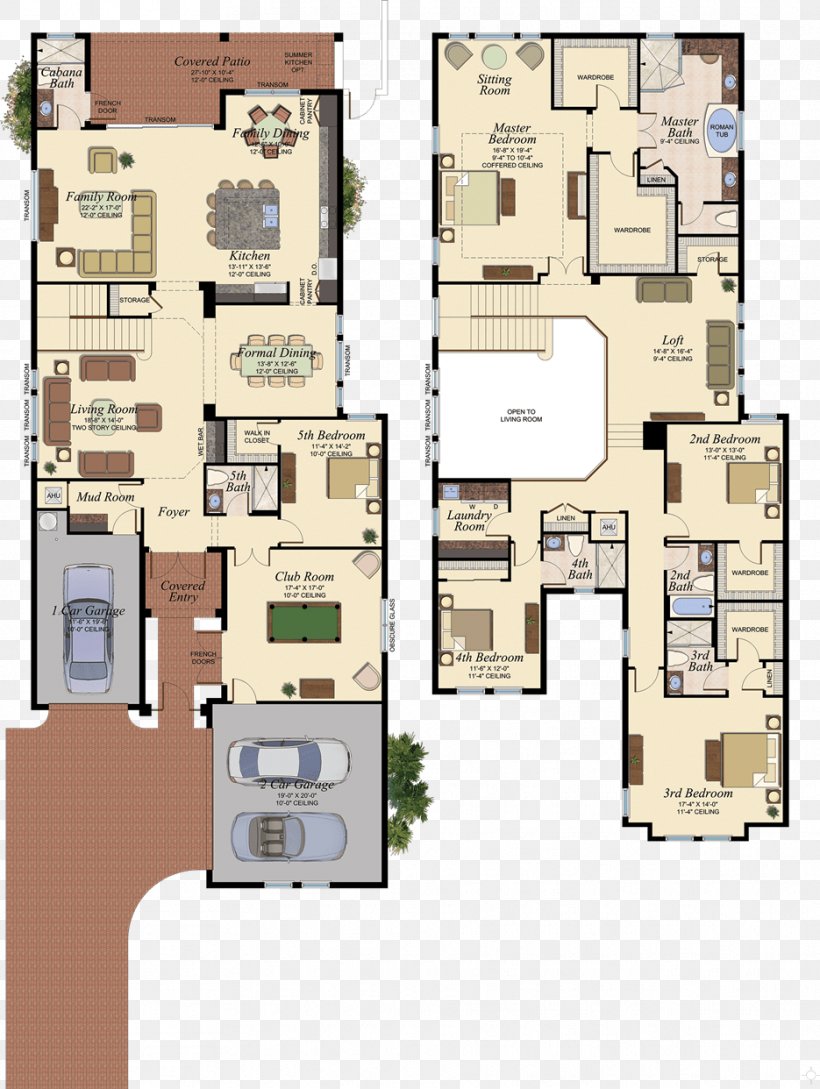 Floor Plan House Plan Interior Design Services, PNG