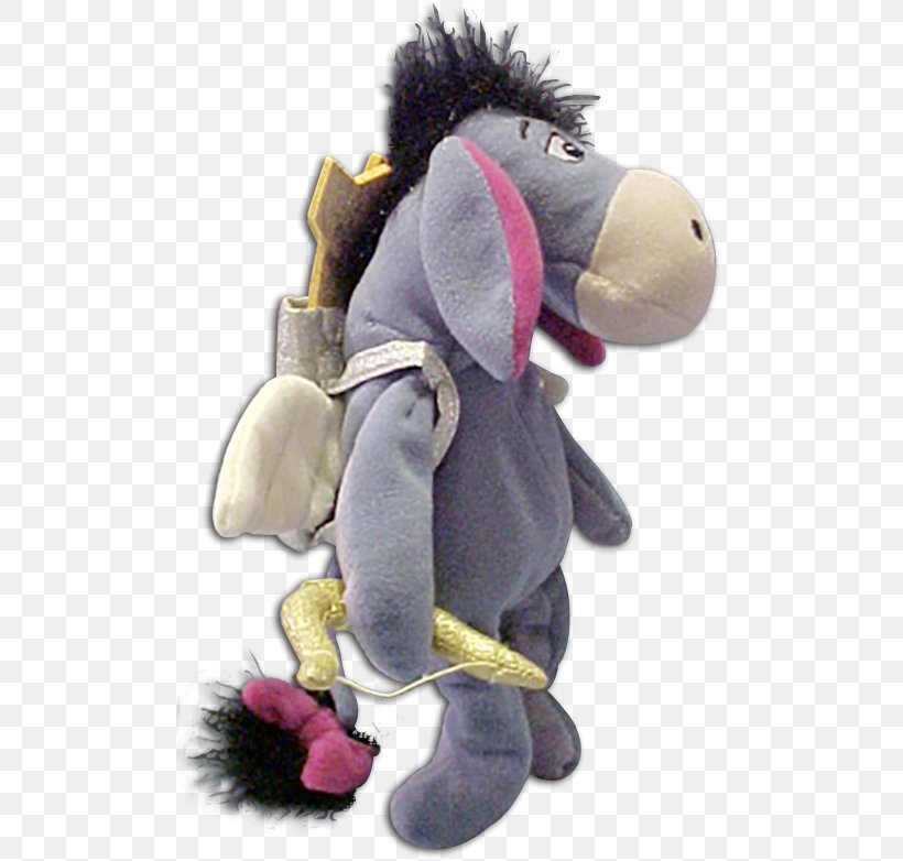 Stuffed Animals & Cuddly Toys Winnie-the-Pooh Eeyore Plush, PNG, 500x782px, Watercolor, Cartoon, Flower, Frame, Heart Download Free