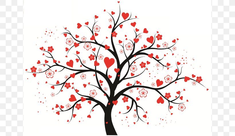 Tree Heart Royalty-free Clip Art, PNG, 655x474px, Watercolor, Cartoon, Flower, Frame, Heart Download Free