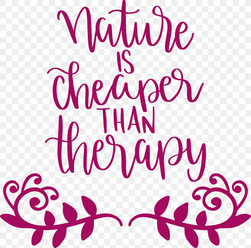 Nature Is Cheaper Than Therapy Nature, PNG, 3000x2964px, Nature, Calligraphy, Flower, Geometry, Line Download Free