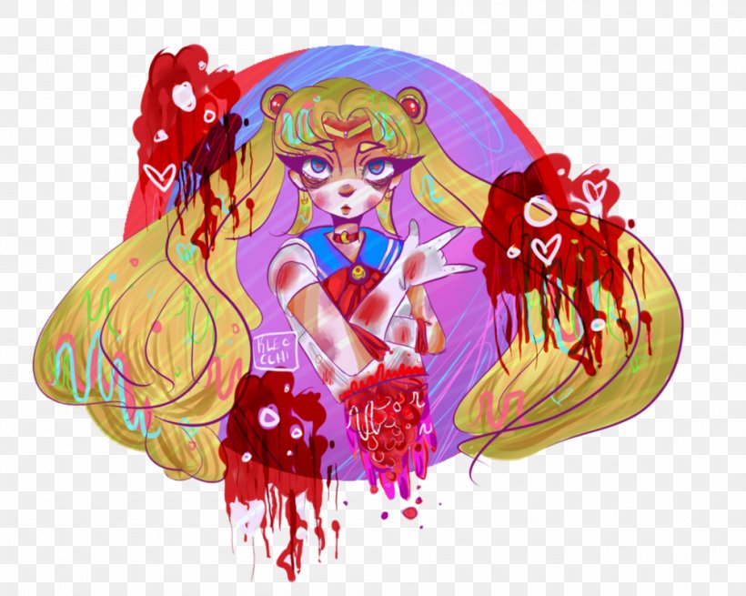 Sailor Moon Streaming Media Punishment, PNG, 999x799px, Watercolor, Cartoon, Flower, Frame, Heart Download Free