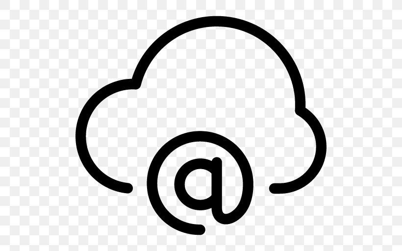 Email, PNG, 512x512px, Email, Area, Black And White, Body Jewelry, Cloud Computing Download Free