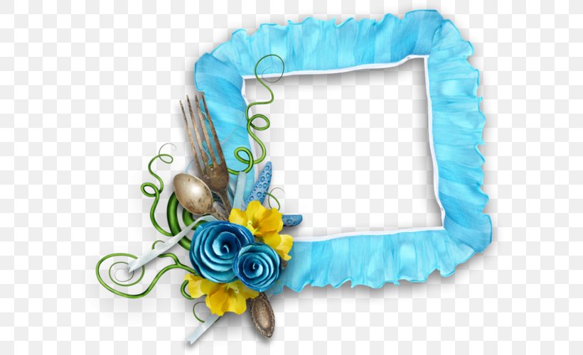 Picture Frames Borders And Frames Flower Photograph, PNG, 600x500px, Picture Frames, Aqua, Borders And Frames, Decorative Arts, Flower Download Free