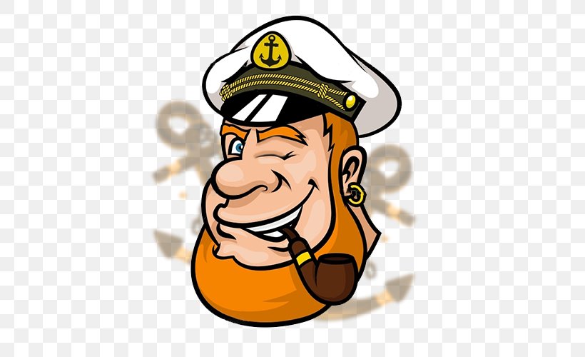 Sea Captain Sailor Ship, PNG, 500x500px, Sea Captain, Cartoon, Drawing, Finger, Headgear Download Free