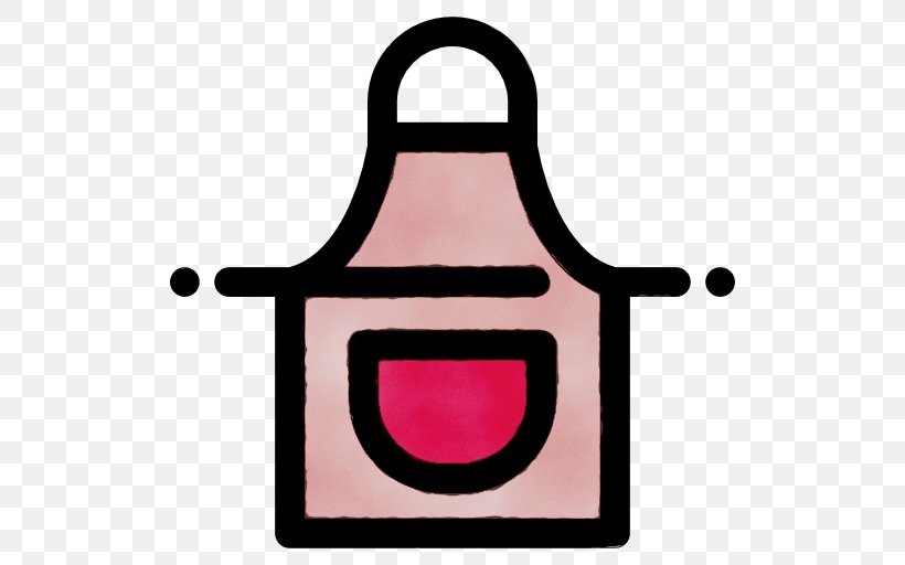 Pink Line Icon Clip Art Thumb, PNG, 512x512px, Watercolor, Paint, Pink, Smile, Symbol Download Free