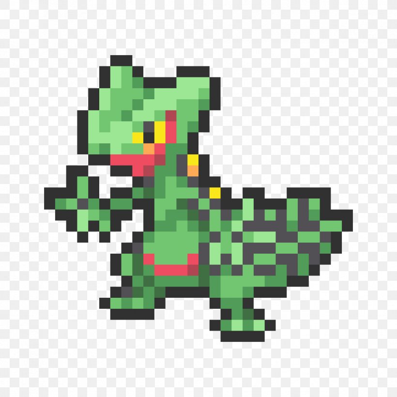 Sceptile Pixel Art Pokémon Omega Ruby And Alpha Sapphire Sprite, PNG, 1188x1188px, Sceptile, Blaziken, Combusken, Fictional Character, Green Download Free