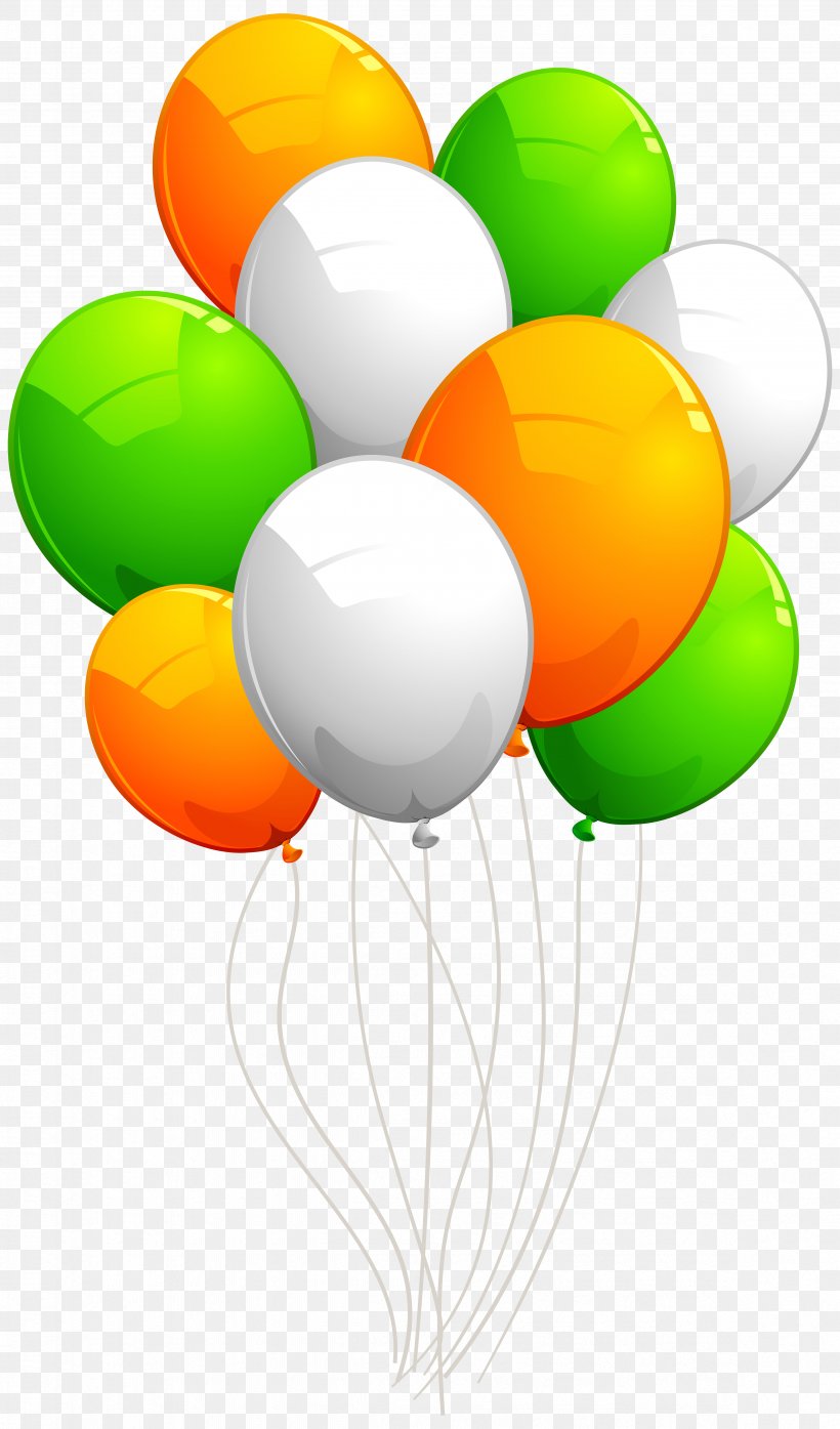 Balloon Saint Patrick's Day Festival Clip Art, PNG, 4702x8000px, Balloon, Festival, Holiday, Irish People, March 17 Download Free