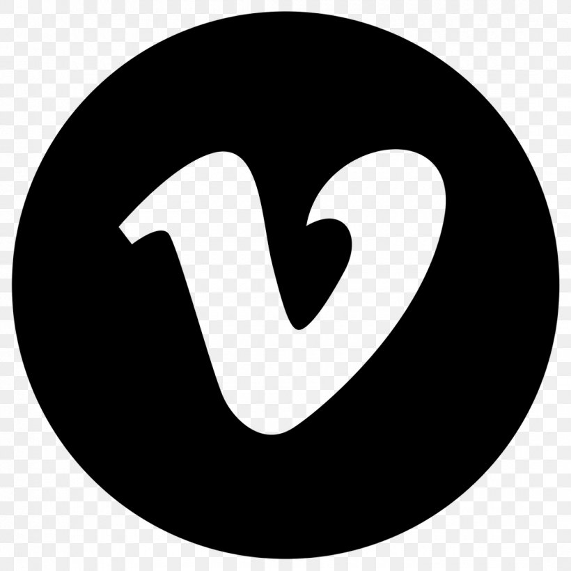 Vimeo Logo, PNG, 1080x1080px, Vimeo, Black And White, Brand, Heart, Icon Design Download Free