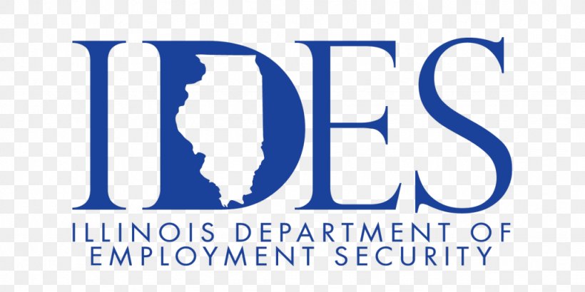 Illinois Department Of Employment Security Unemployment Benefits, PNG, 1024x512px, Illinois, Area, Blue, Brand, Bureau Of Labor Statistics Download Free