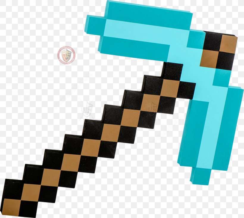 Minecraft Pickaxe Tool Video Game Toy, PNG, 1145x1024px, Minecraft, Axe, Game, Hoe, Mining Download Free