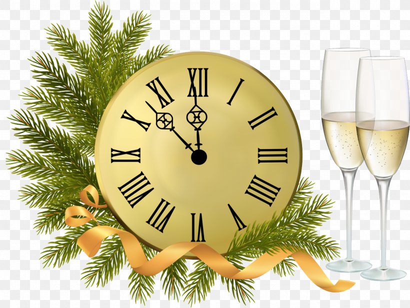 New Year's Day Christmas New Year's Eve, PNG, 1280x963px, New Year, Christmas, Christmas Ornament, Christmas Tree, Clock Download Free