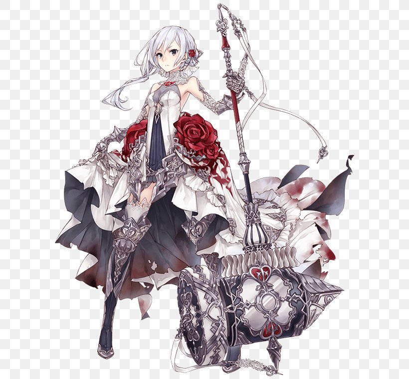 SINoALICE Snow White Cosplay Costume Square Enix, PNG, 640x760px, Watercolor, Cartoon, Flower, Frame, Heart Download Free