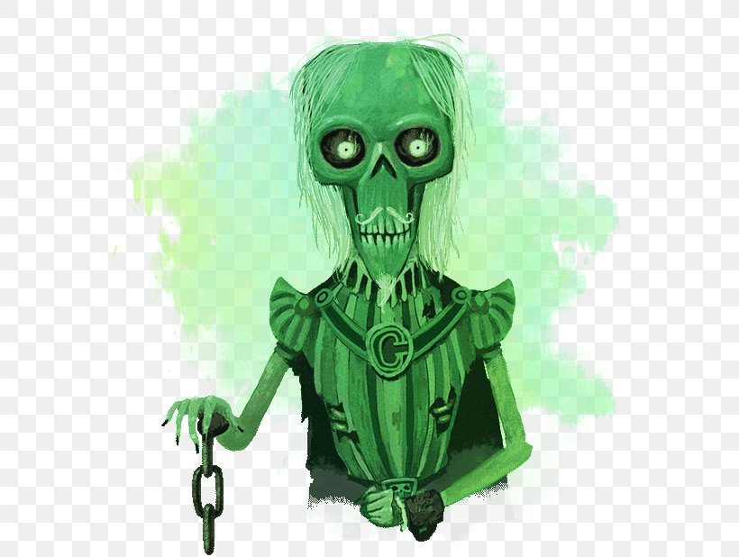 Skull Skeleton Cartoon Legendary Creature, PNG, 618x618px, Skull, Cartoon, Costume Design, Fictional Character, Green Download Free