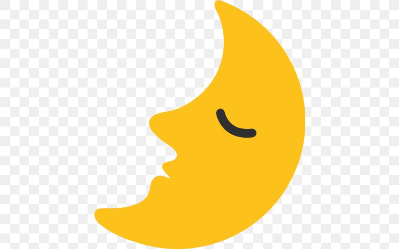 Emoji Moon Lunar Phase Wiktionary Eerste Kwartier, PNG, 512x512px, Emoji, Beak, Crescent, Definition, Eerste Kwartier Download Free