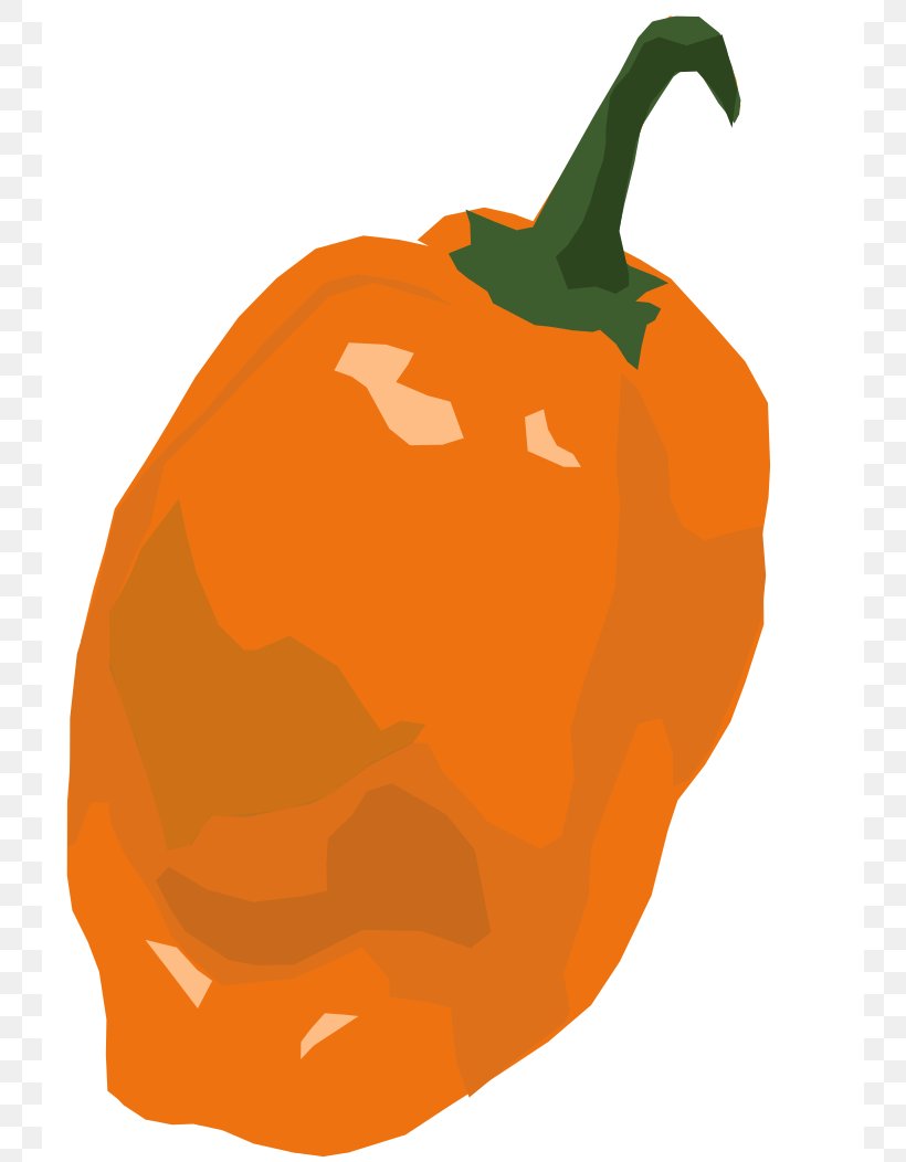 Habanero Bell Pepper Trinidad Moruga Scorpion Chili Pepper, PNG, 744x1052px, Habanero, Bell Pepper, Bell Peppers And Chili Peppers, Calabaza, Capsicum Download Free