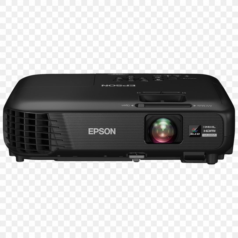 Multimedia Projectors 3LCD Epson EX9200 Pro Wide XGA, PNG, 850x850px, Multimedia Projectors, Audio Receiver, Digital Light Processing, Electronic Device, Electronic Instrument Download Free