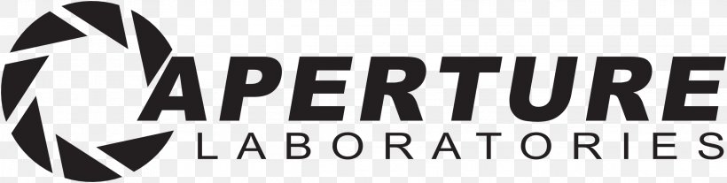 Portal 2 Aperture Laboratories Laboratory Science, PNG, 2274x576px, Portal 2, Aperture, Aperture Laboratories, Black And White, Brand Download Free