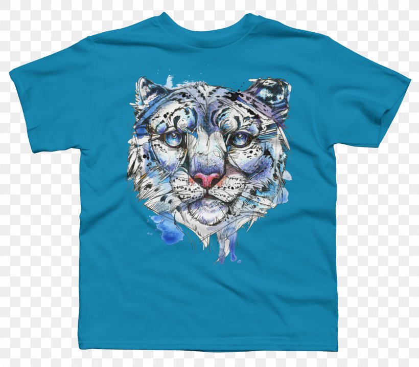 Printed T-shirt Hoodie Designer, PNG, 1800x1575px, Tshirt, Active Shirt, American Leopard Hound, Art, Blue Download Free