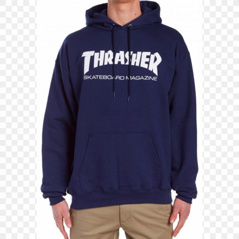 Thrasher Flame Logo Hoodie T-shirt Clothing, PNG, 1200x1200px, Hoodie, Blue, Bluza, Clothing, Electric Blue Download Free