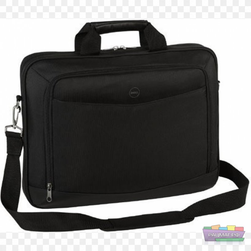 Dell Briefcase Laptop Computer Cases & Housings Bag, PNG, 1000x1000px, Dell, Bag, Baggage, Black, Brand Download Free