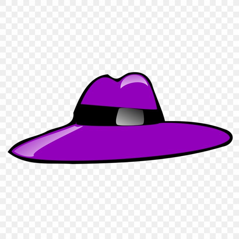 Hat Fedora Clip Art, PNG, 958x958px, Hat, Cowboy Hat, Fedora, Headgear, Magenta Download Free