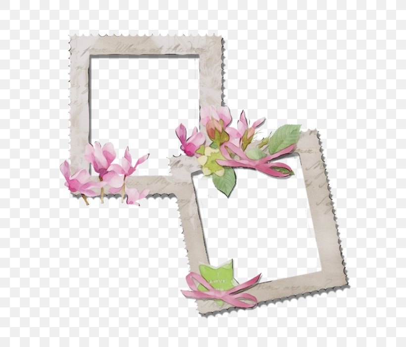 Picture Frame, PNG, 700x700px, Watercolor, Flower, Interior Design, Magnolia, Paint Download Free