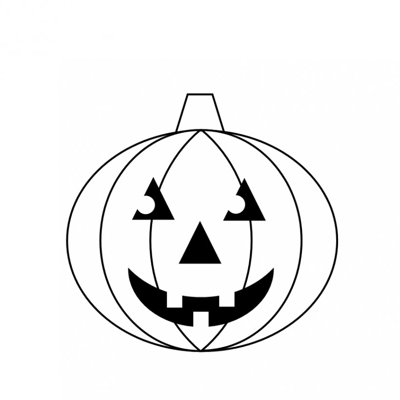Pumpkin Halloween Jack-o-lantern Black And White Clip Art, PNG, 865x865px, Pumpkin, Area, Ball, Black, Black And White Download Free