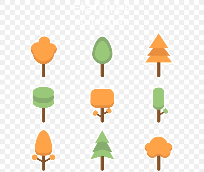 Simple Flat Tree, PNG, 584x692px, Tree, Apartment, Christmas Tree, Clip Art, Flat Design Download Free