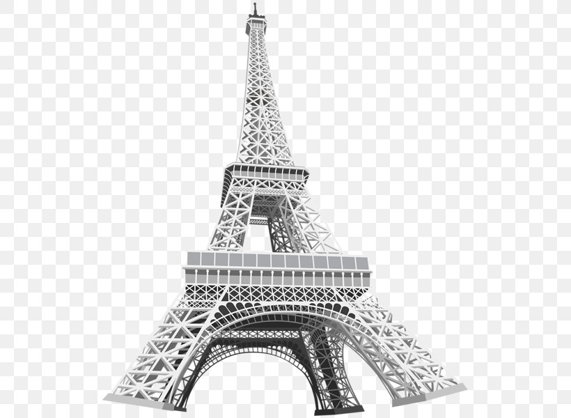 Eiffel Tower Drawing, PNG, 532x600px, 3d Computer Graphics, Eiffel Tower, Art, Black And White, Building Download Free