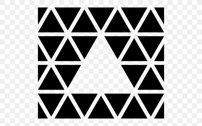 Triangle Shape, PNG, 512x512px, Triangle, Area, Black, Black And White, Brand Download Free