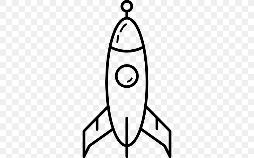 Rocket Launch Spacecraft Transport Clip Art, PNG, 512x512px, Rocket, Area, Artwork, Black And White, Drawing Download Free