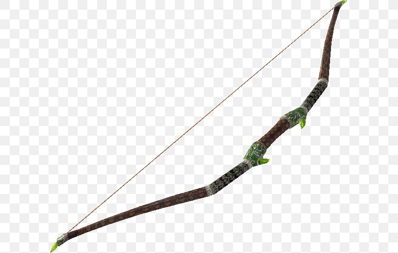 The Elder Scrolls V: Skyrim Ranged Weapon Shivering Isles Bow And Arrow, PNG, 611x522px, Elder Scrolls V Skyrim, Bow, Bow And Arrow, Close Combat, Cold Weapon Download Free