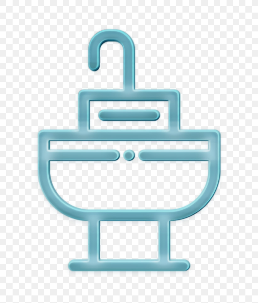 Bathroom Icon Sink Icon Furniture And Household Icon, PNG, 734x964px, Bathroom Icon, Furniture And Household Icon, Line, Meter, Microsoft Azure Download Free