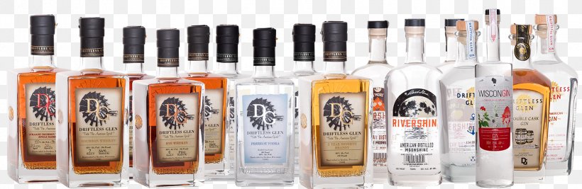 Liqueur Driftless Glen Distillery Bourbon Whiskey Vodka, PNG, 1838x600px, Liqueur, Alcoholic Beverage, Bar, Baraboo, Bottle Download Free