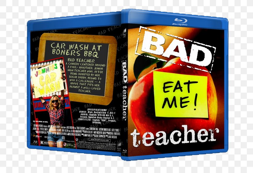 Blu-ray Disc Display Advertising Brand DVD-Video, PNG, 738x560px, Bluray Disc, Advertising, Bad Teacher, Brand, Cameron Diaz Download Free