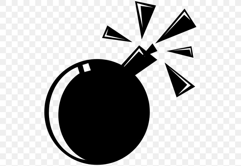 Bomb Explosion Clip Art, PNG, 525x563px, Bomb, Artwork, Black, Black And White, Brand Download Free