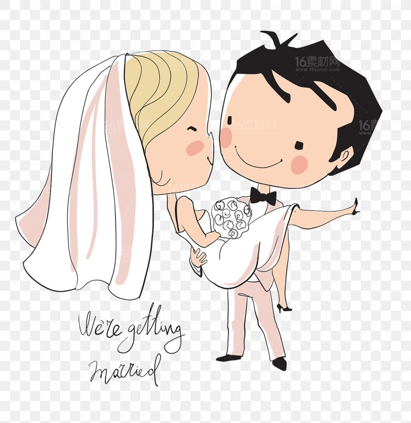Wedding Invitation Cartoon Illustration, PNG, 1100x1133px, Watercolor, Cartoon, Flower, Frame, Heart Download Free