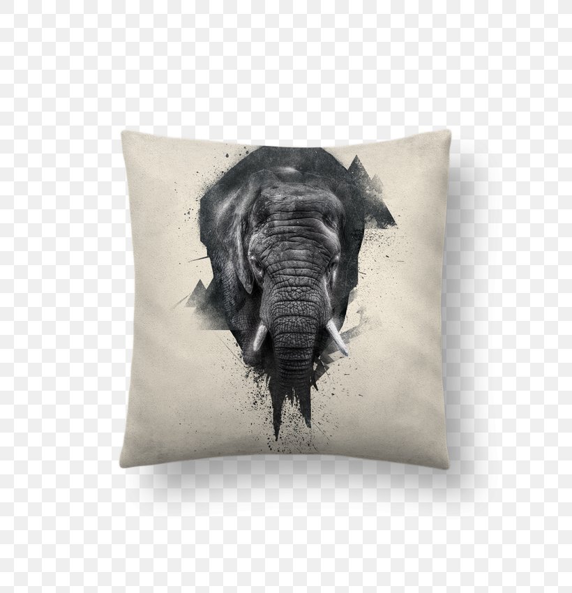 African Elephant Asian Elephant Throw Pillows Cushion, PNG, 690x850px, African Elephant, Animal, Asian Elephant, Bag, Cushion Download Free