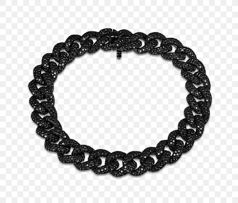 Bracelet Jewellery Necklace Diamond Chain, PNG, 700x700px, Bracelet, Anklet, Bangle, Bead, Black Download Free